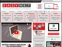 Tablet Screenshot of easynet-rj.com.br